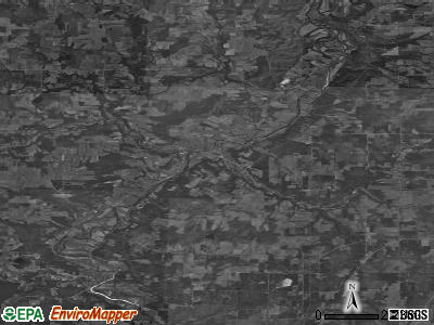 Zip code 14735 satellite photo by USGS