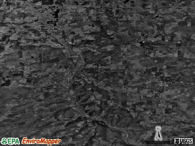 Zip code 14737 satellite photo by USGS