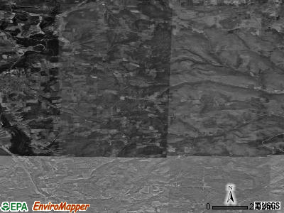 Zip code 14738 satellite photo by USGS