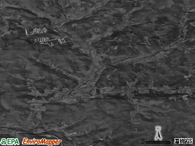 Zip code 14741 satellite photo by USGS