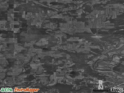 Zip code 14744 satellite photo by USGS