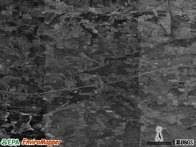 Zip code 14747 satellite photo by USGS