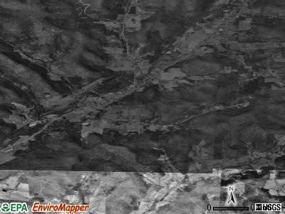 Zip code 14754 satellite photo by USGS