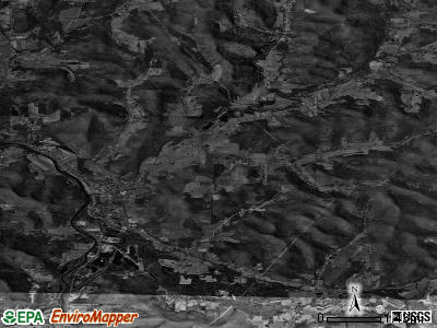 Zip code 14770 satellite photo by USGS
