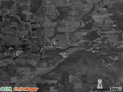 Zip code 14777 satellite photo by USGS