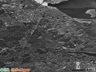 Zip code 01951 satellite photo by USGS