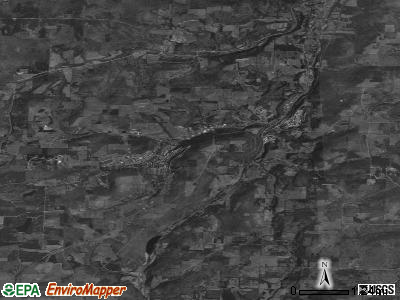 Zip code 14803 satellite photo by USGS
