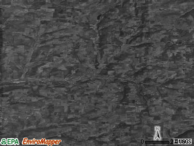 Zip code 14806 satellite photo by USGS
