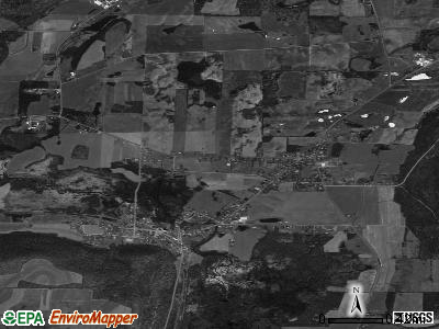 Zip code 14808 satellite photo by USGS