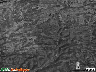 Zip code 14812 satellite photo by USGS