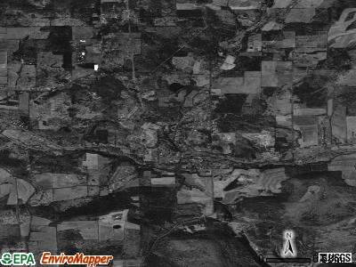Zip code 14816 satellite photo by USGS