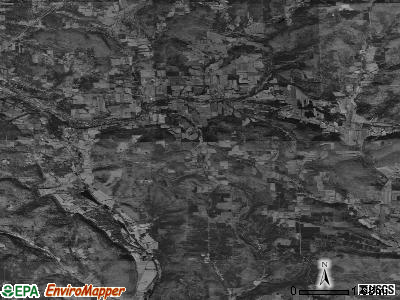 Zip code 14817 satellite photo by USGS
