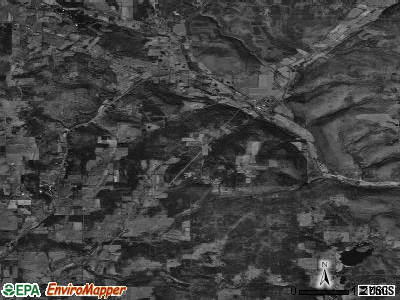 Zip code 14824 satellite photo by USGS