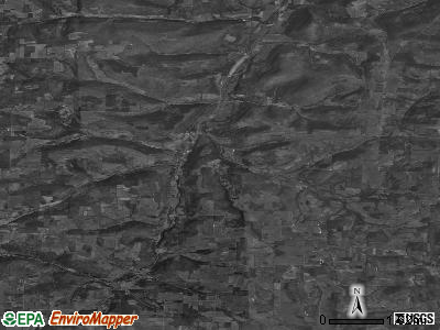 Zip code 14839 satellite photo by USGS