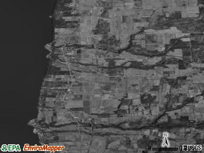 Zip code 14841 satellite photo by USGS