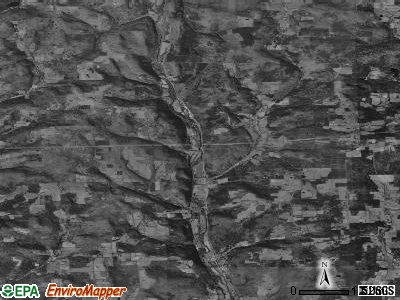Zip code 14859 satellite photo by USGS