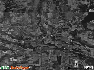 Zip code 14869 satellite photo by USGS