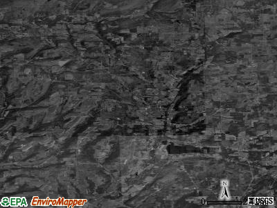 Zip code 14873 satellite photo by USGS
