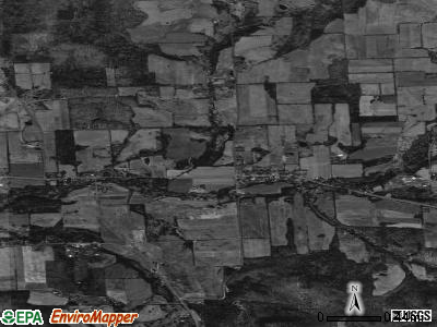 Zip code 14881 satellite photo by USGS