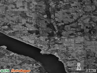 Zip code 14882 satellite photo by USGS