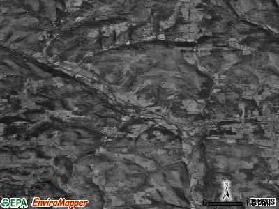 Zip code 14889 satellite photo by USGS