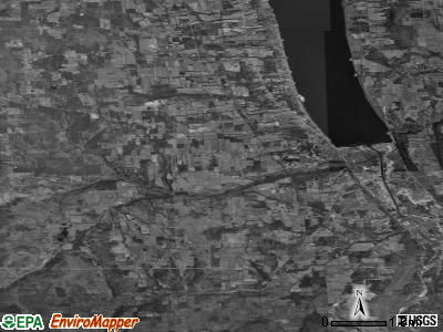 Zip code 14891 satellite photo by USGS