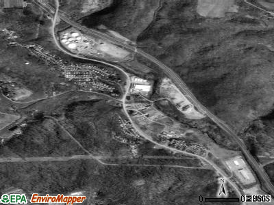 Zip code 15051 satellite photo by USGS