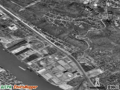 Zip code 15056 satellite photo by USGS