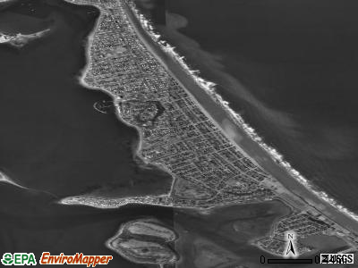 Zip code 02045 satellite photo by USGS