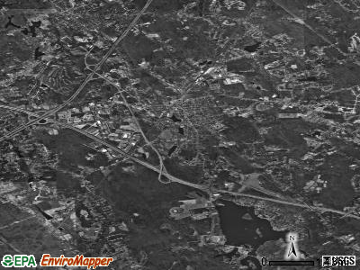 Zip code 02048 satellite photo by USGS
