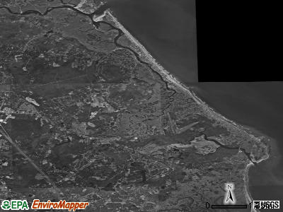 Zip code 02050 satellite photo by USGS