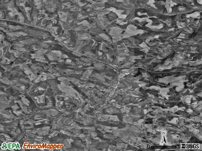 Zip code 15314 satellite photo by USGS