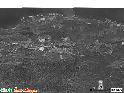 Zip code 00693 satellite photo by USGS