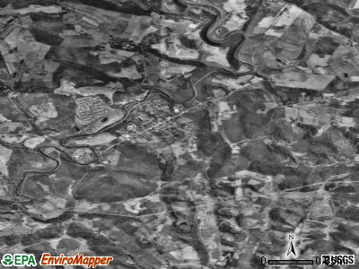 Zip code 15344 satellite photo by USGS