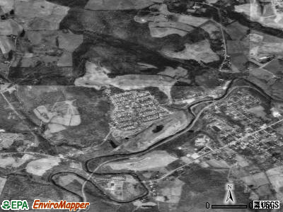 Zip code 15346 satellite photo by USGS