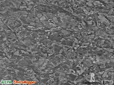 Zip code 15360 satellite photo by USGS