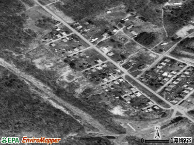 Zip code 15378 satellite photo by USGS