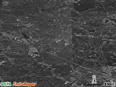Zip code 02061 satellite photo by USGS