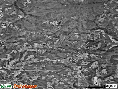 Zip code 15459 satellite photo by USGS