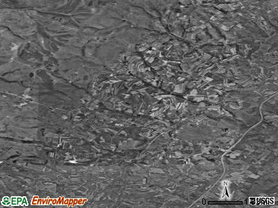 Zip code 15531 satellite photo by USGS