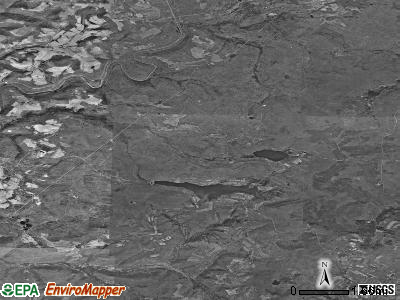 Zip code 15540 satellite photo by USGS