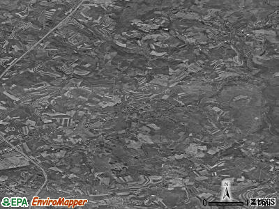 Zip code 15541 satellite photo by USGS