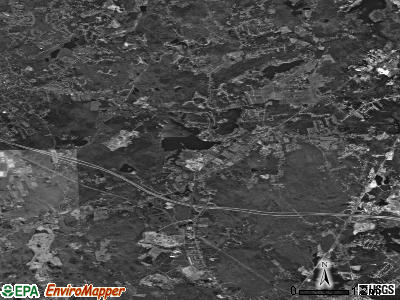 Zip code 02093 satellite photo by USGS