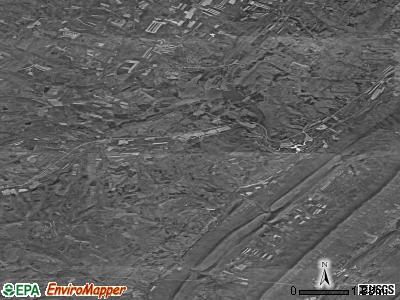 Zip code 15550 satellite photo by USGS