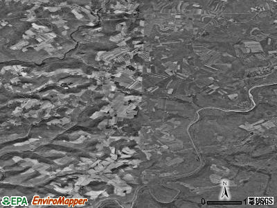 Zip code 15551 satellite photo by USGS