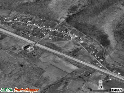 Zip code 15553 satellite photo by USGS