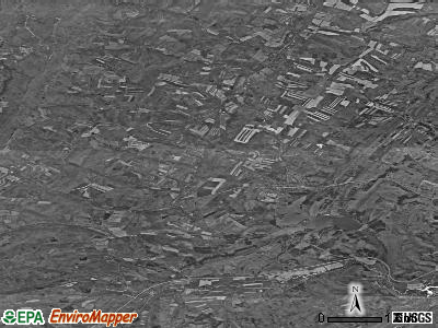 Zip code 15559 satellite photo by USGS