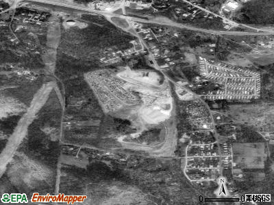 Zip code 15611 satellite photo by USGS