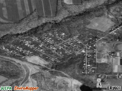 Zip code 15640 satellite photo by USGS