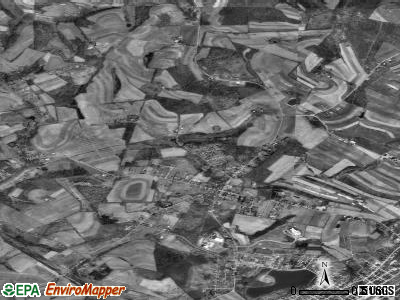 Zip code 15671 satellite photo by USGS